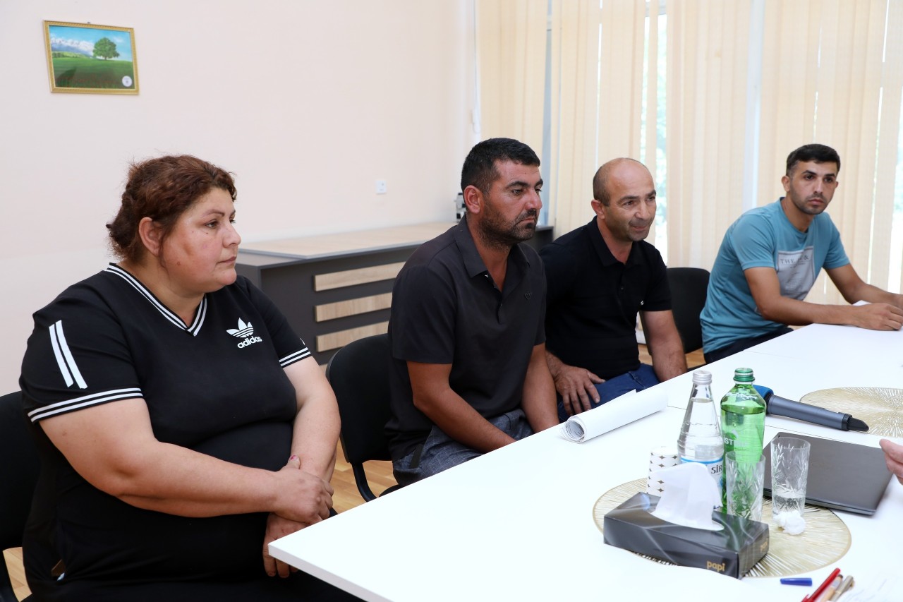 "Azəriqaz”ın baş direktoru Qobustanda vətəndaş qəbulu keçirdi - FOTOLAR